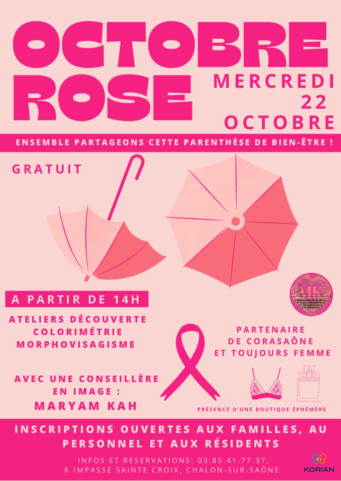 Octobre rose à Chalon sur Saone