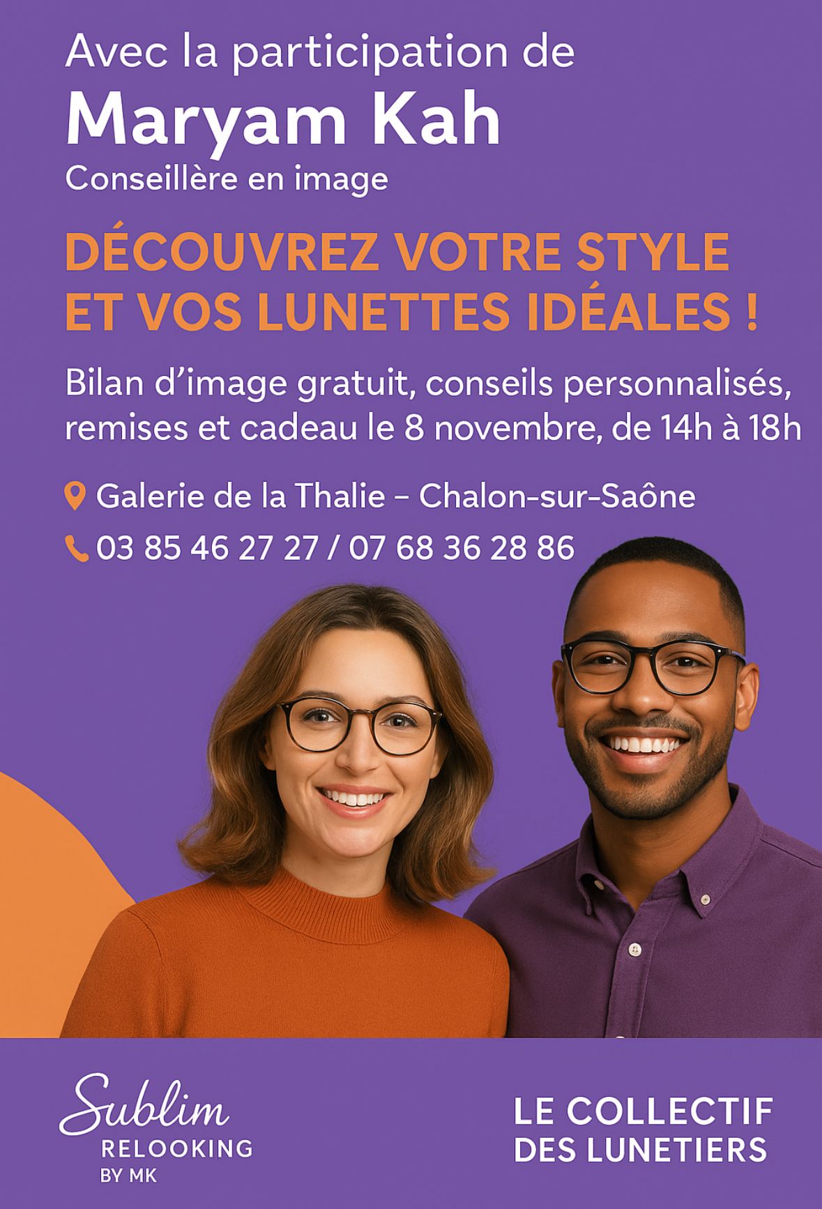 Découvrez vos lunettes